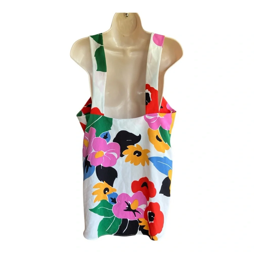 Show Me Your Mumu Floral Ambers Tank  size XL Colorful Retro Vacation Top Boho - Picture 3 of 7
